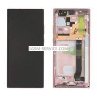 Дисплей за Samsung Galaxy Note 20 Ultra / N985F , N986B , OLED с черна рамка 